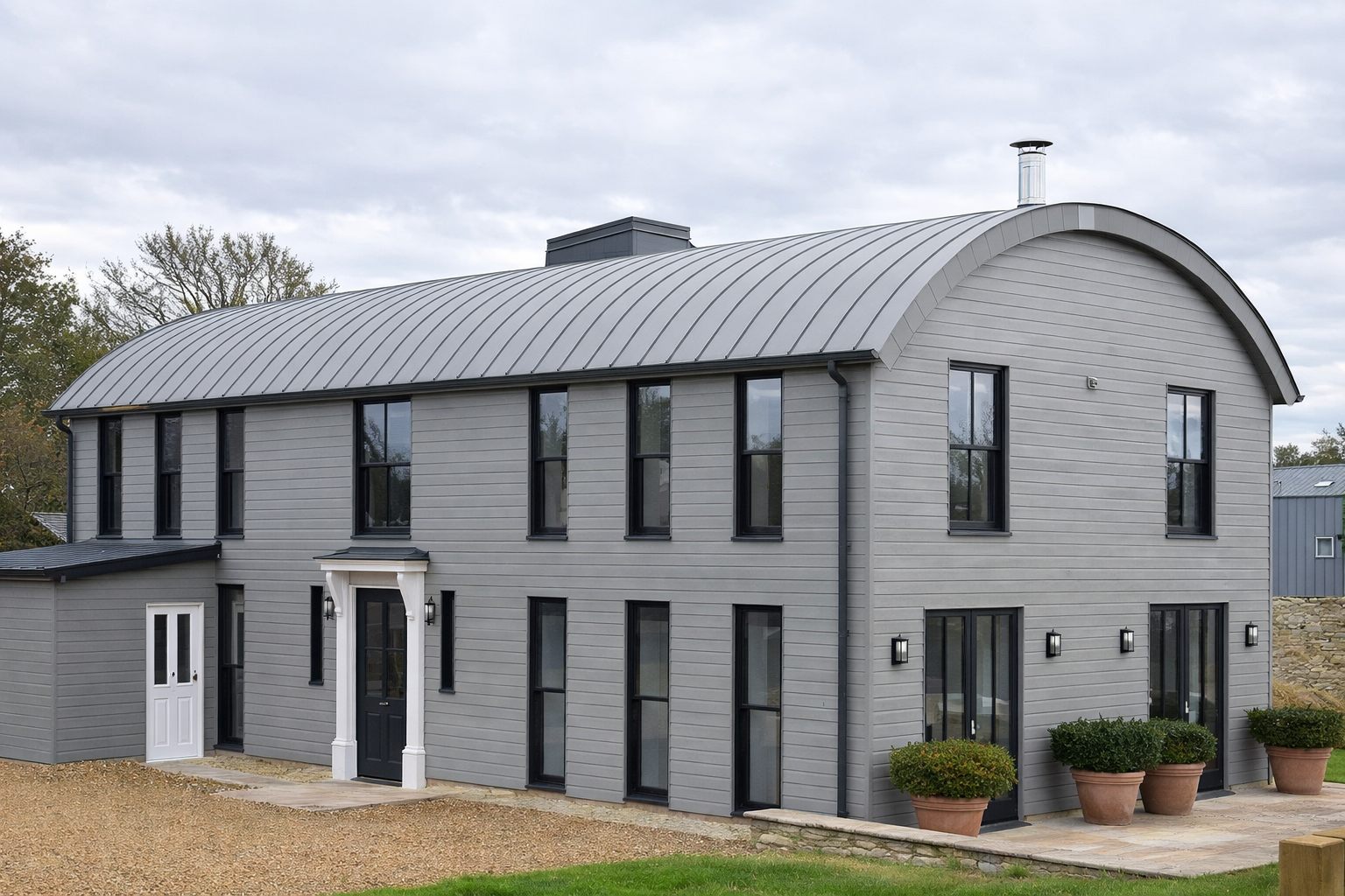 Монтаж арочного фальца профилированного